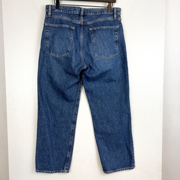 FRAME Denim The Hang High Rise Straight Leg Jeans 27” Blue - 29 - Picture 3 of 8